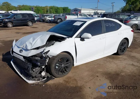 2025 Toyota Camry Se from USA, damaged, VIN 4T1DBADK8SU519611